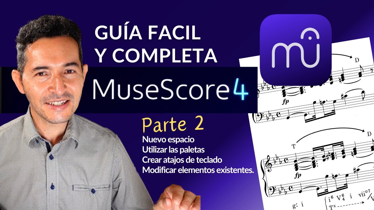MuseScore 4.2: Conocer y controlar tu zona de trabajo [Guía fácil] Parte 2