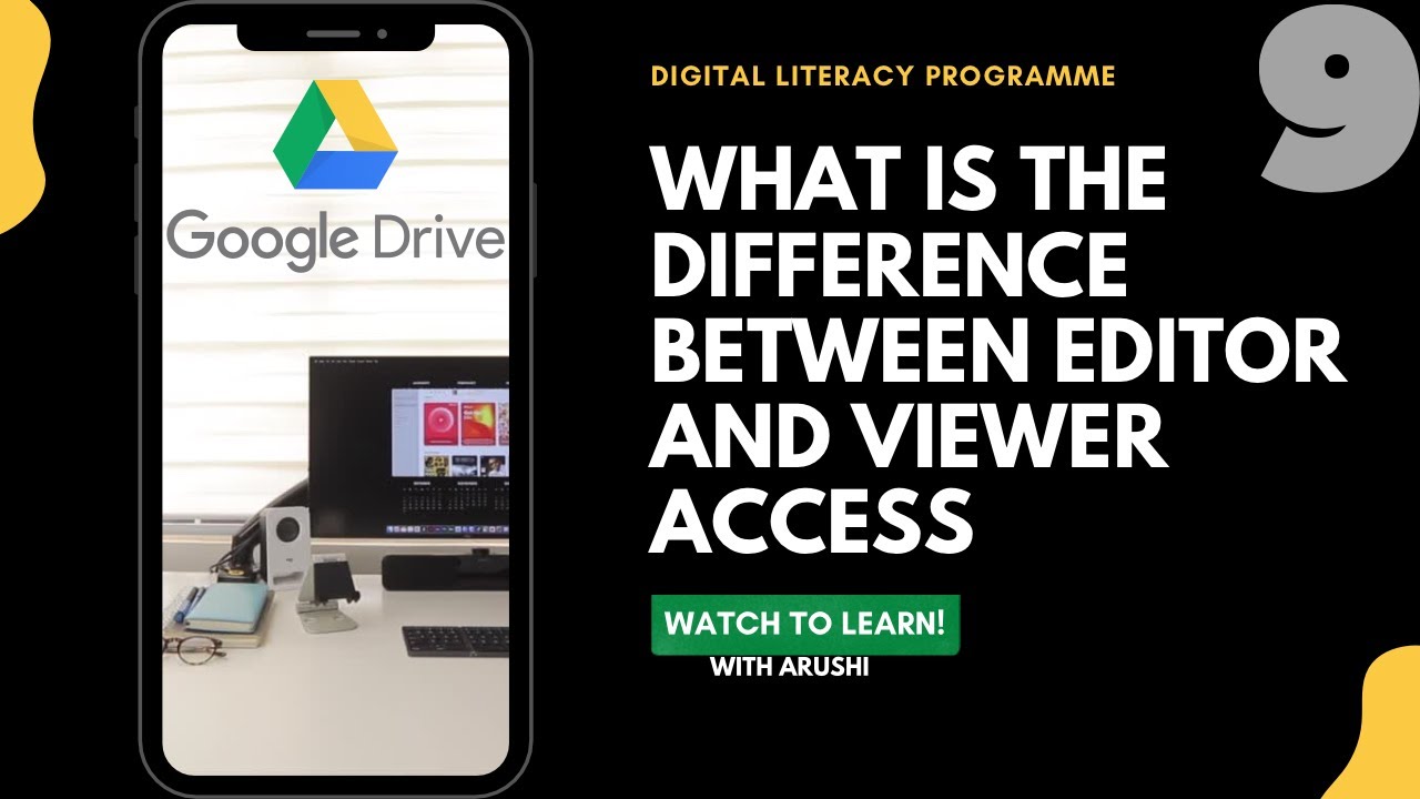 Learn the difference between editor and viewer access