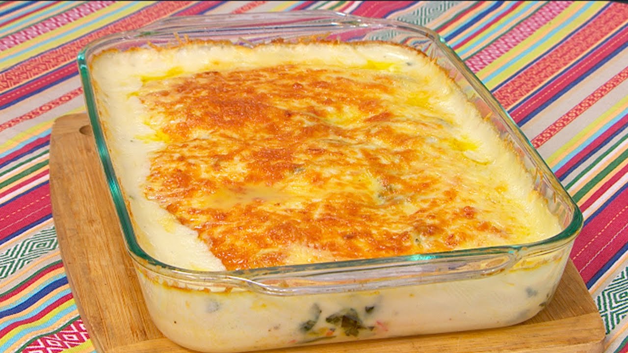 Supremas con espinacas a la crema