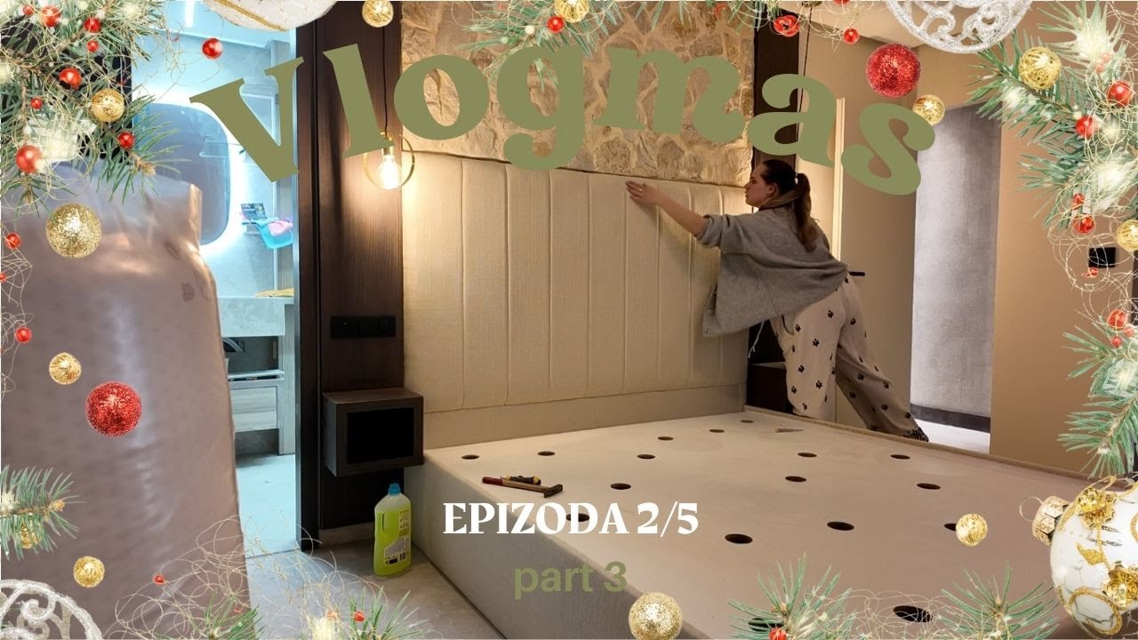 VLOGMAS '25  - EPIZODA 2/5 *part 3* - PRVA NOC U STANU, SELIMO SE!!!