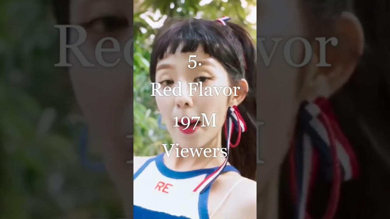 TOP 10 Most Viewed Red Velvet's MV #redvelevet #irene #seulgi #wendy #joy #yeri #ytshorts #fyp