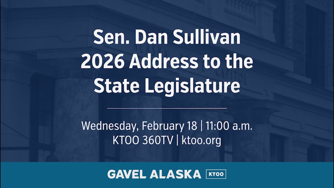 2026 U.S. Sen. Dan Sullivan address to the Alaska State Legislature