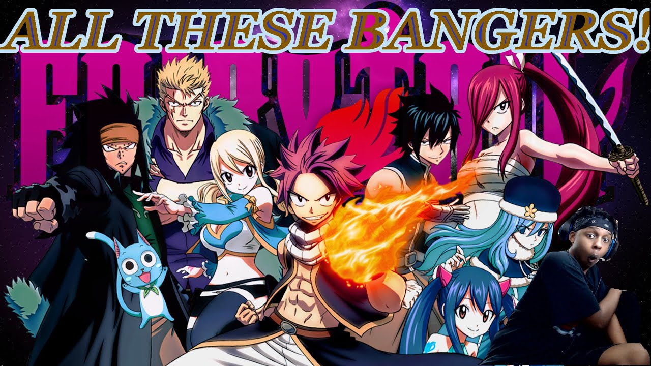 All These Bangers-FAIRY TAIL ALL OPENING 1-26 Reaction