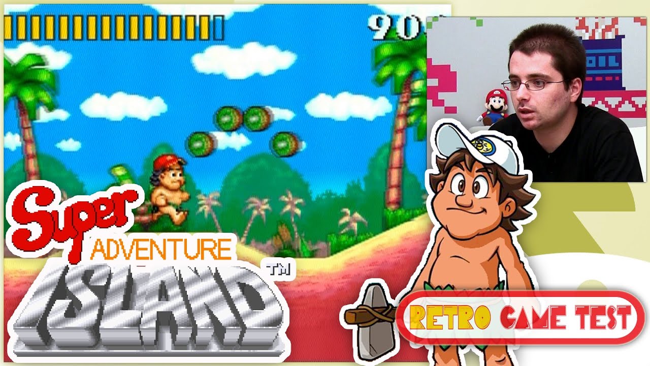 Super Adventure Island "Super Nintendo" Retro Game Test - REVIEW fr vf