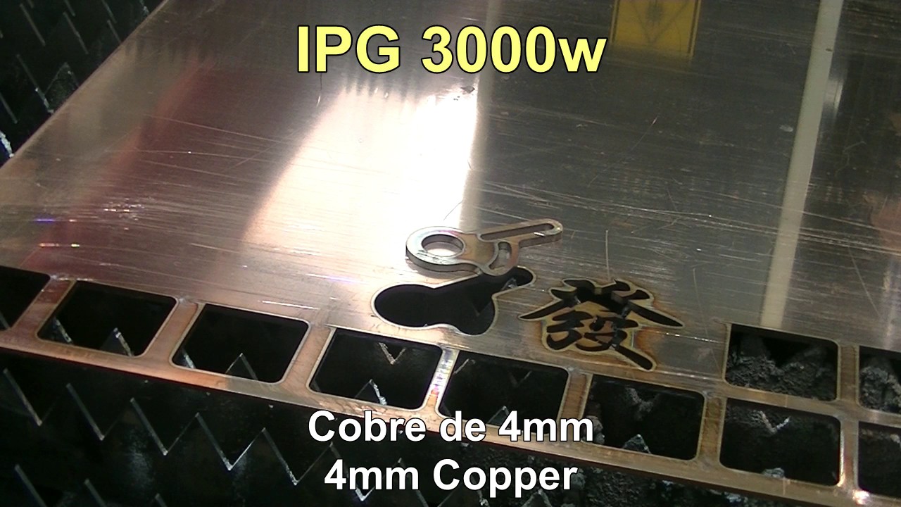 Maquina Laser de Corte de Metal de 3000w - Lasermex