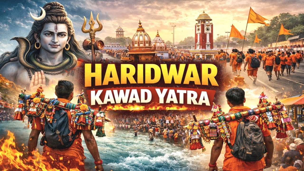 Haridwar Kawad Yatra Latest Video || हरिद्वार कावड़ यात्रा वीडियो || Kawad Mela 2026