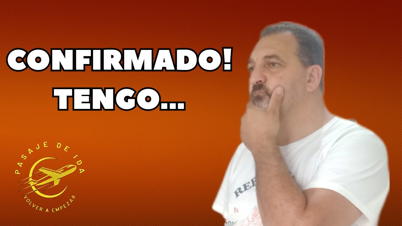 CONFIRMADO!//PASAJE DE IDA