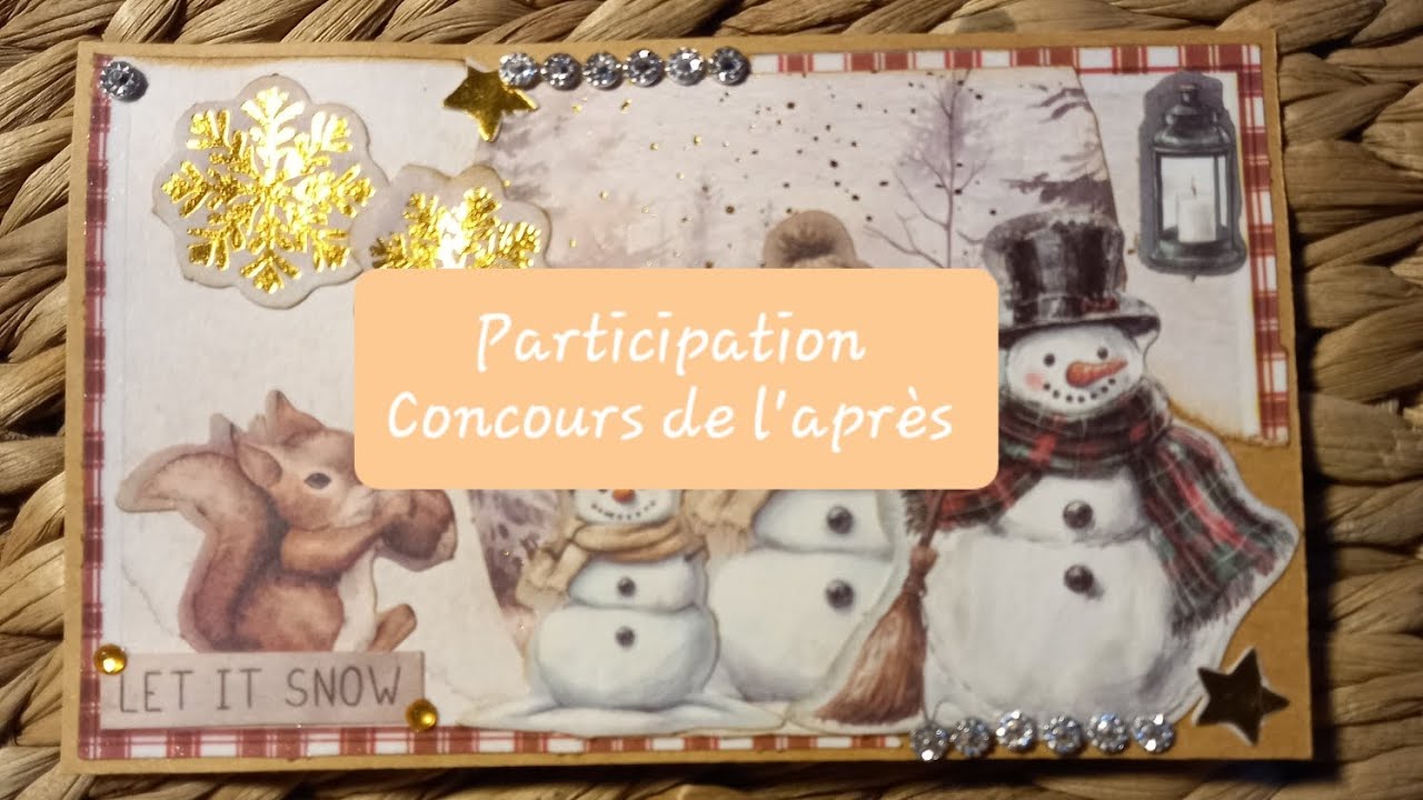 Concours de l'après participation de Christine @dechrispassion 🥰💕 #concours #courrier