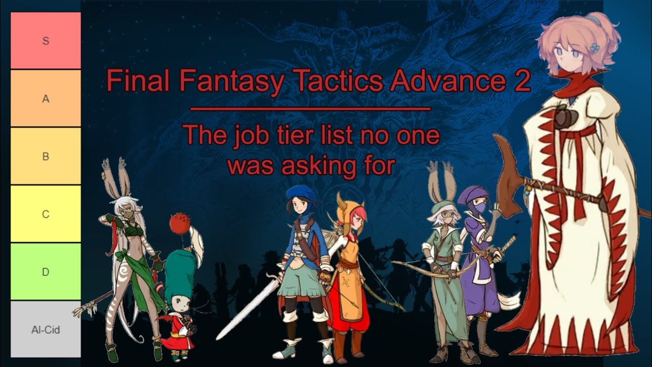 FFTA2 Jobs Tier List - 15 Years of Playtesting in 2 Hours of Video