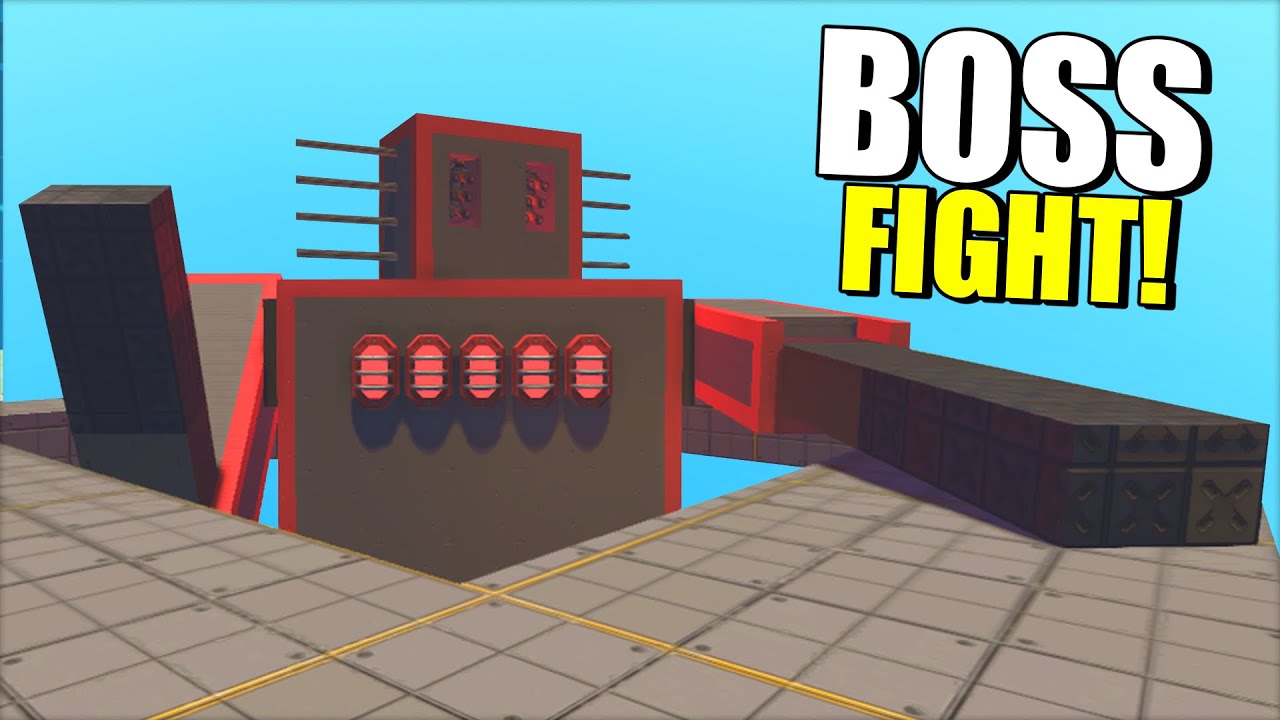 I Built my First BOSS Battle to Challenge my Friends!