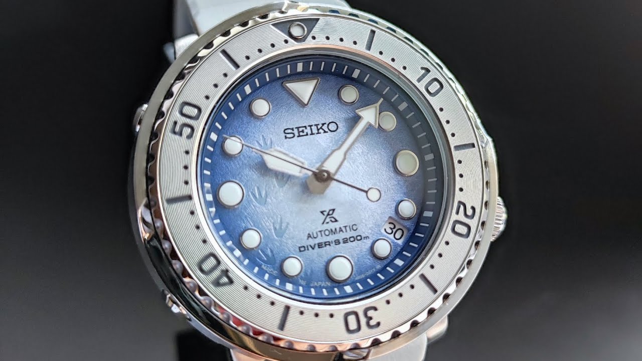 Часы Seiko Prospex Baby Tuna Save the Ocean Antarctica Special Edition SRPG59 Made in Japan