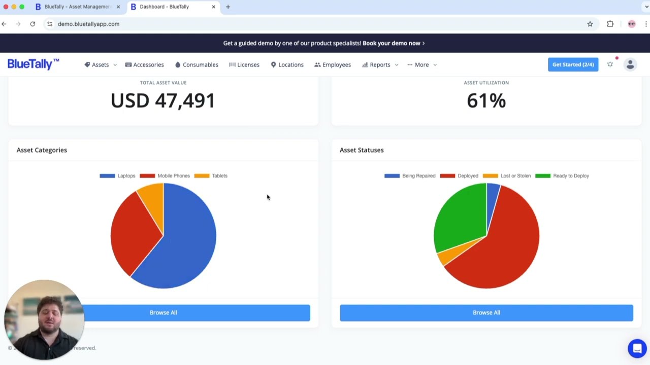 Demo Walkthrough - BlueTally Asset Management Software