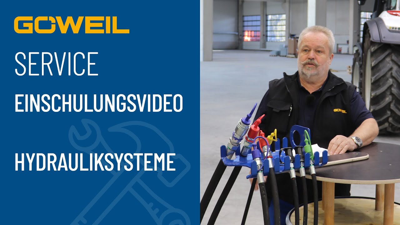 Einschulungsvideo: Hydrauliksysteme | GÖWEIL