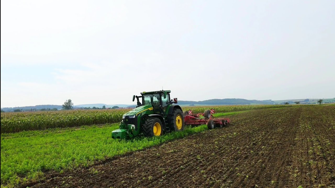 JOHN DEERE 8410r & HORSCH JOKER 6rt Kvasicko a.s.