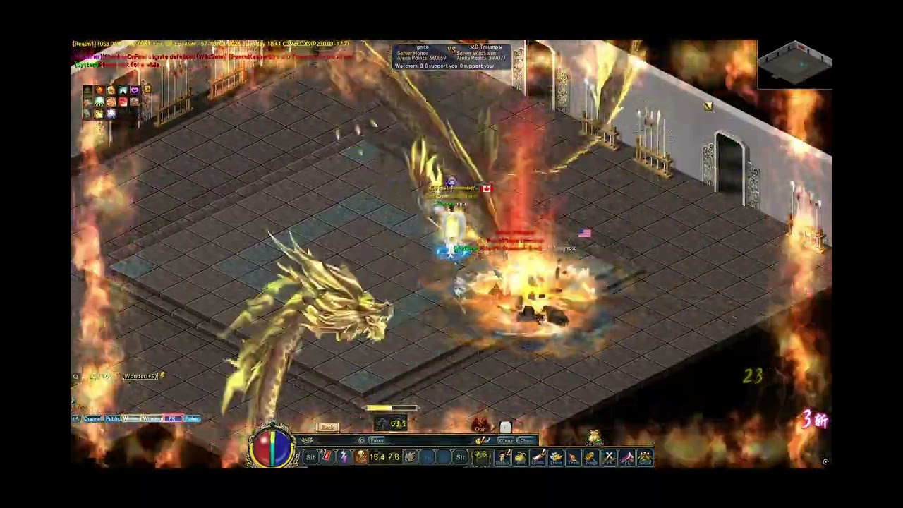 Best Conquer Online Fire Arena 
