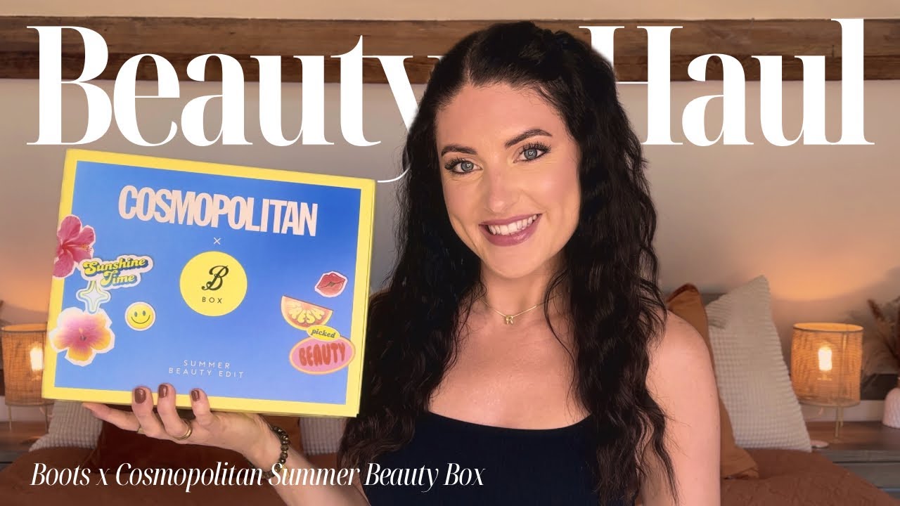 Boots x Cosmopolitan Summer Beauty Box Unboxing & Testing ☀️ || So impressed!!