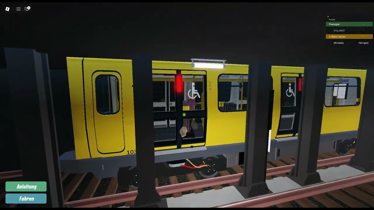Neue u bahn Baureihe IK Berlin Metro U3 Fahren