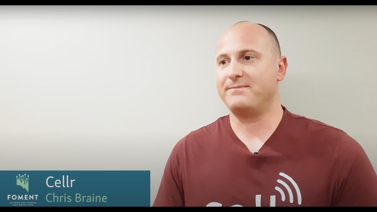 Cellr founder Chris Braine | FOMENT Pilot Program | Australia's Wine and Tourism Tech Revolution