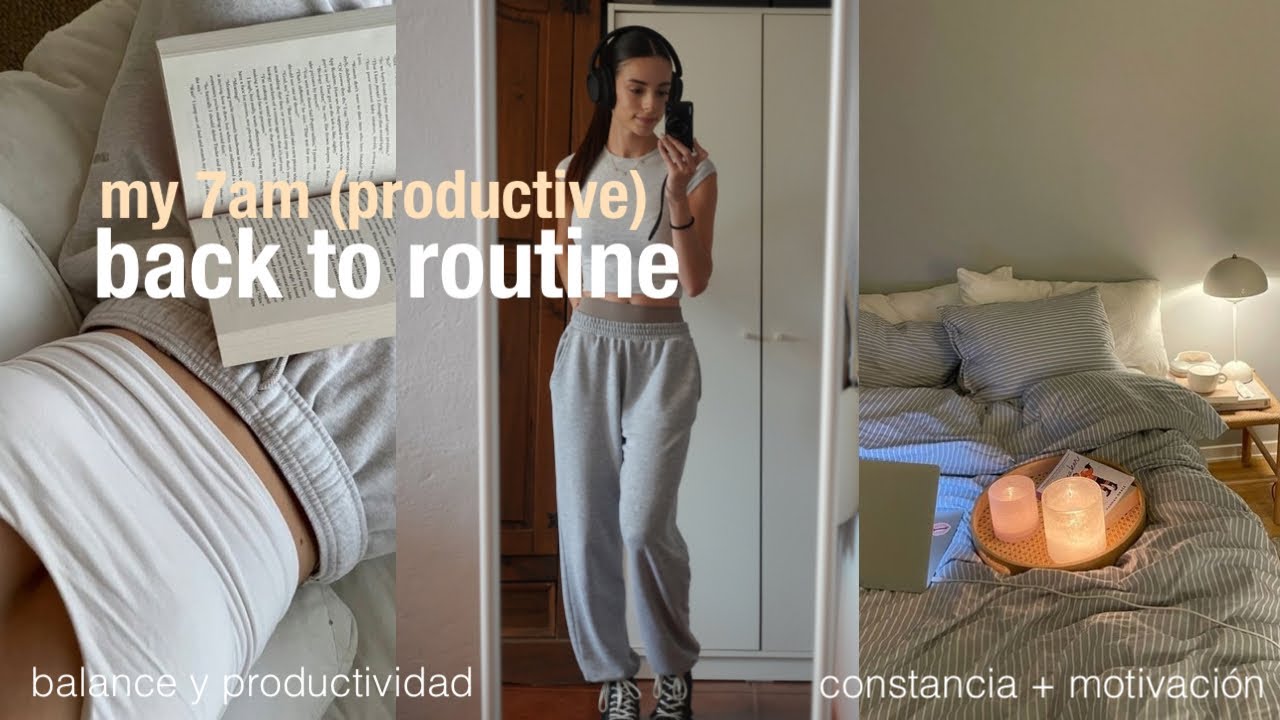 vlog: back to routine & productive 🕯gym, habits, restaurants, going out...