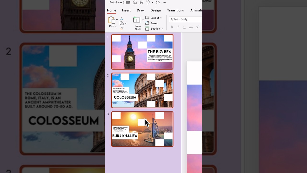 The EASIEST PowerPoint Tutorial EVER🔥‼️ #powerpoint #presentation #tutorial #college
