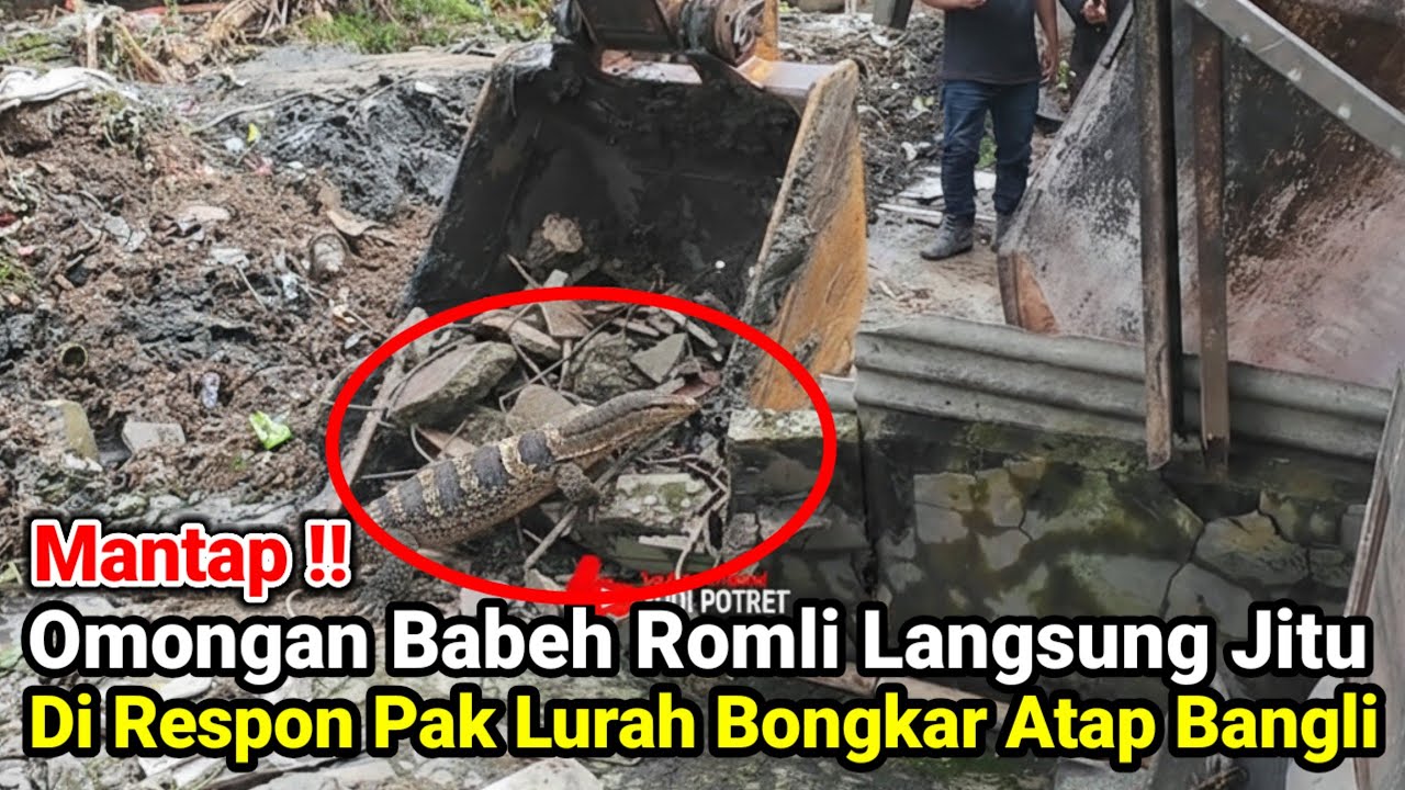 Mantap‼️Akhirnya Omongan Babe Romli Di Respon Pak Lurah Gaul Atap Bangli Di Bongkar