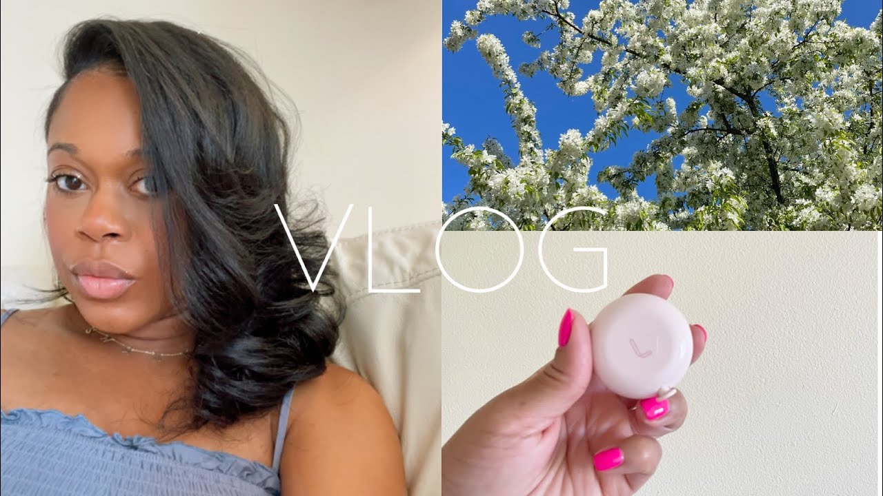 VLOG|NAIL SALON, SEPHORA HAUL &  HOW MY HAIR STYLIST STYLES MY HAIR