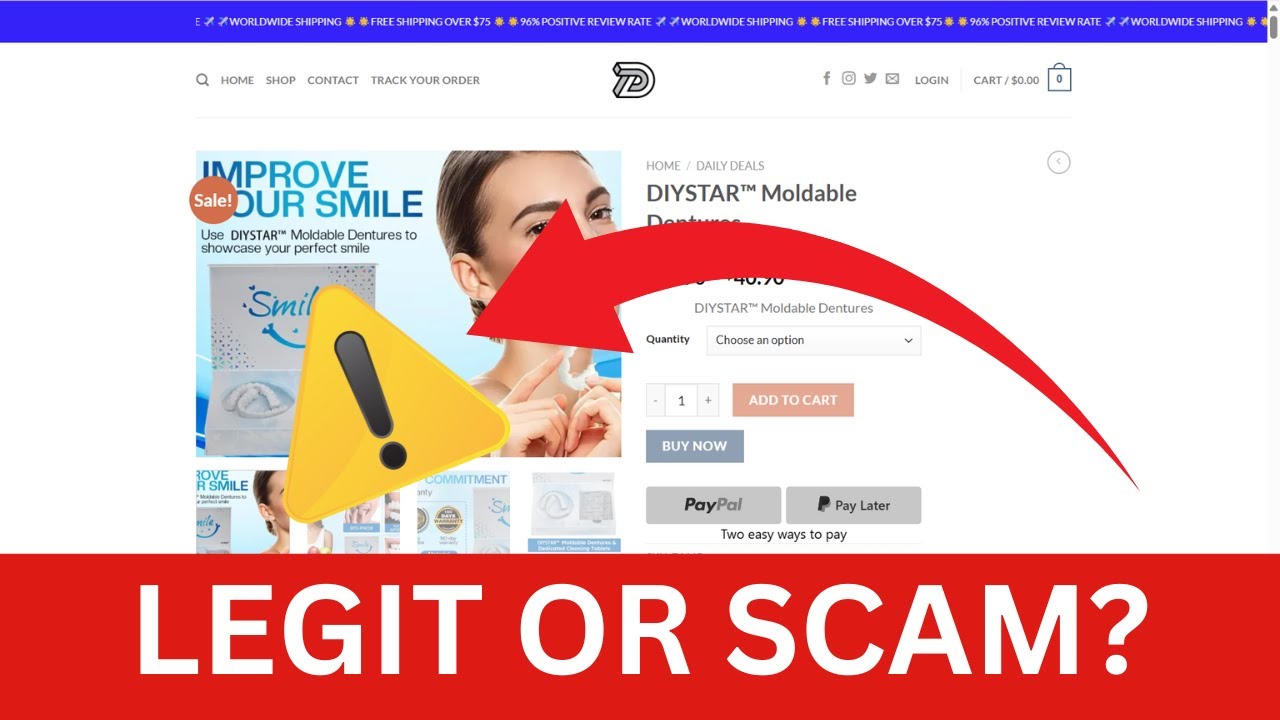 Diystar Moldable Denture Review - Legit or Scam?