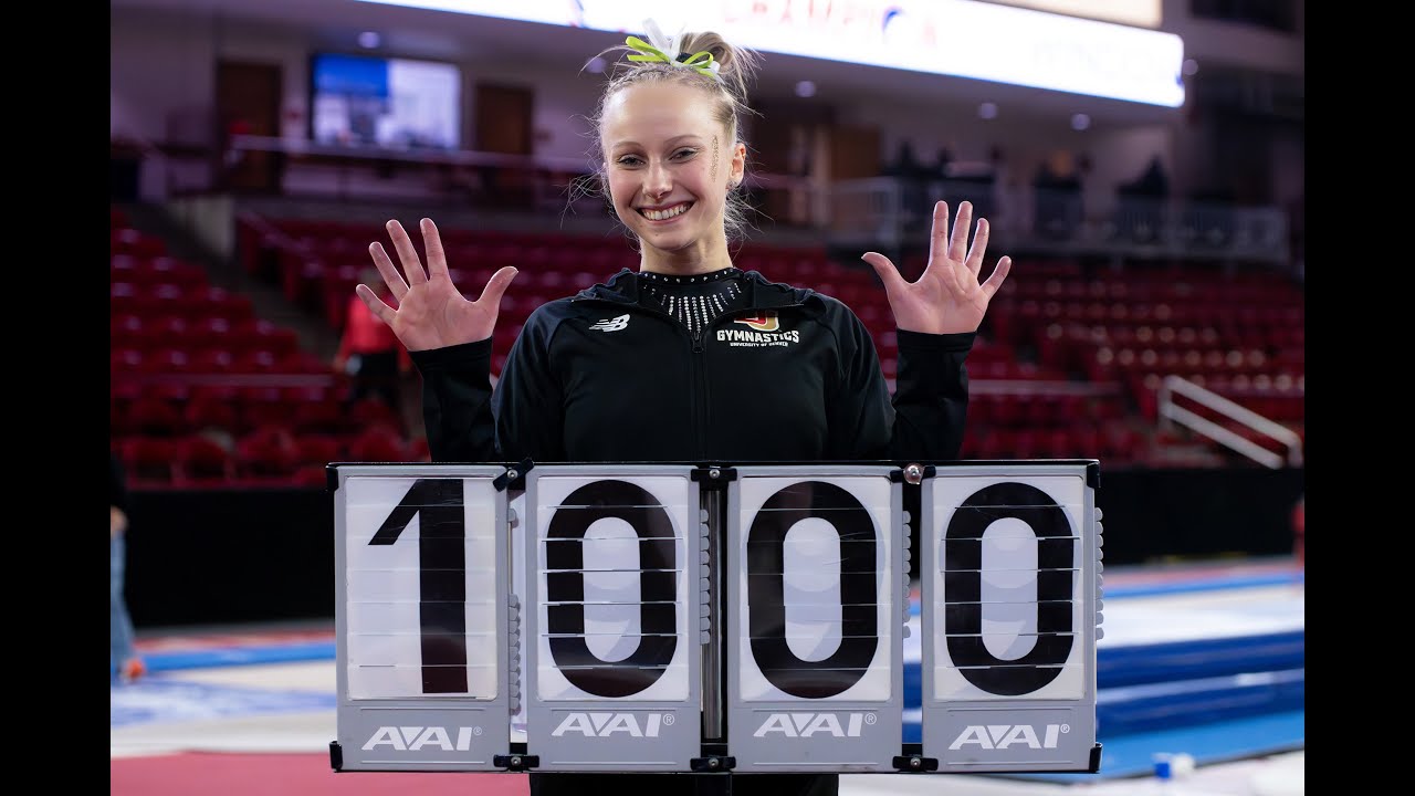 DU Gymnastics: Jessica Hutchinson Perfect 10.0 on Floor - February 11, 2024