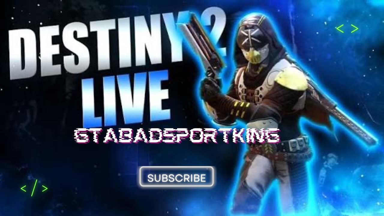 Destiny 2 live stream on road 500 sub  playing with  my wife @GTABadSportQueenYT