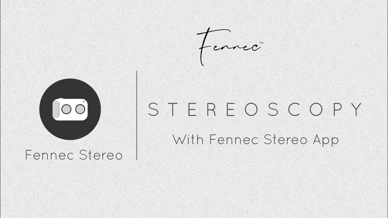 Stereoscopy with Fennec Stereo App - A 3D-Photography