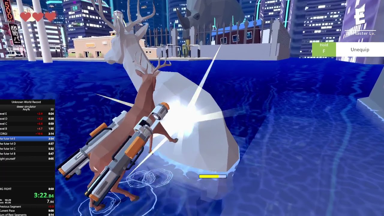 deeeer simulator speedrun 8:46