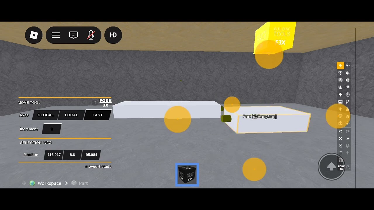 I made a new door on F3x btools