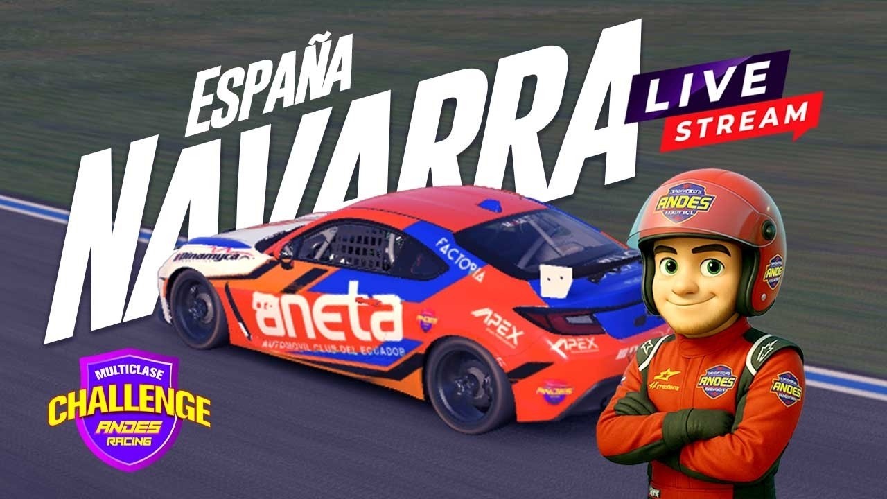 🟣 MULTICLASE CHALLENGE - VIVO: 🏁  CARRERA 4 I Circuito de Navarra España