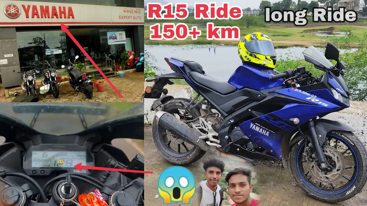 yamaha r15 v3 long ride 150+km | yamaha r15 v3 tops speed | r15 v3 long ride review | prk bhai