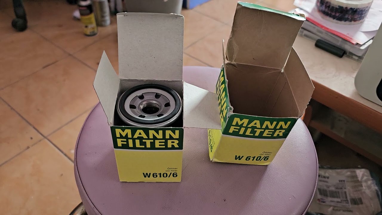 MANN Orjinal ve çakma yağ filtresi nasıl anlaşılır filtre değişiminde bunlara dikkat edin.