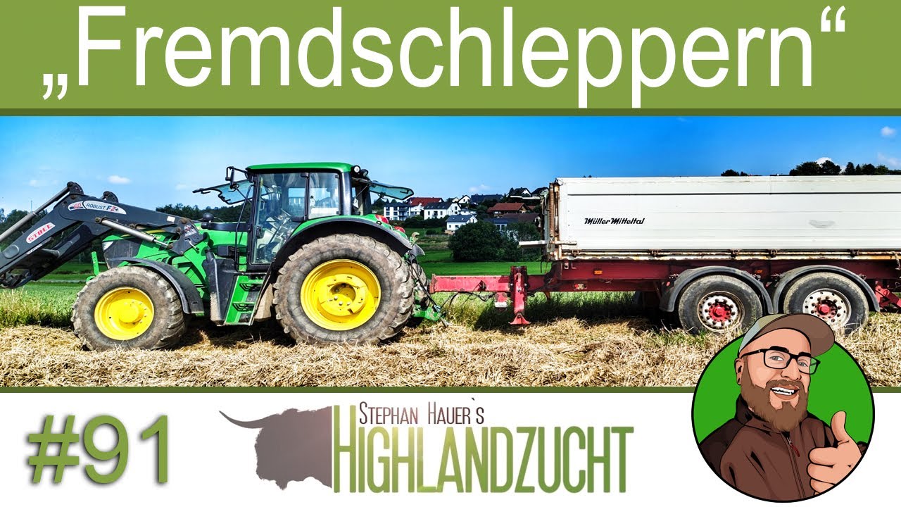 FarmVlog #91: John Deere 6150M /Kubota/Fiat - Grummetmahd und Gerste dreschen - Totalausfall!