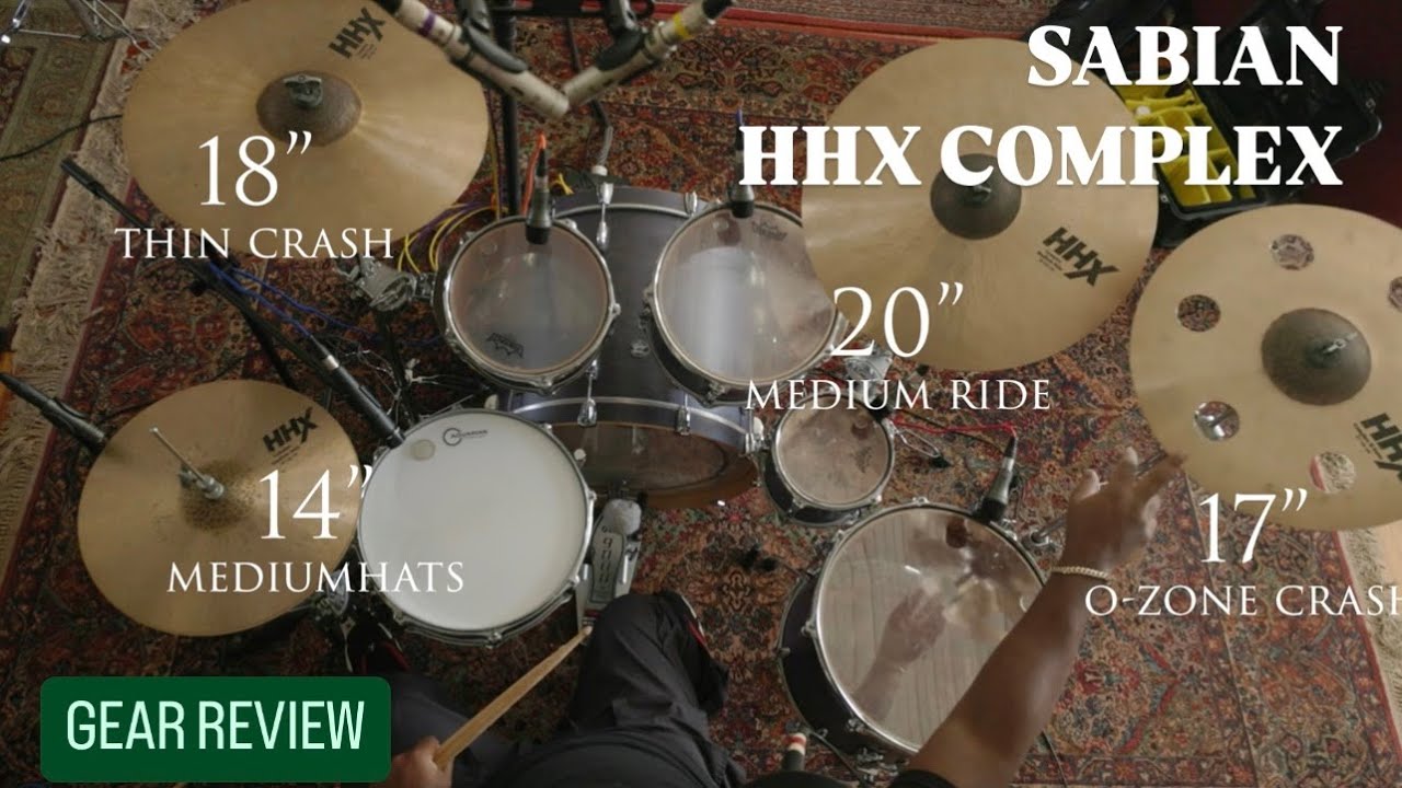 Sabian HHX Complex Cymbals Demo