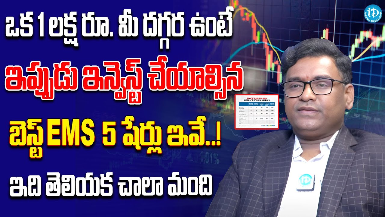 Stock Market For Beginners 2025 | How to Invest Stocks | Top EMS Shares #investing | iDream Money