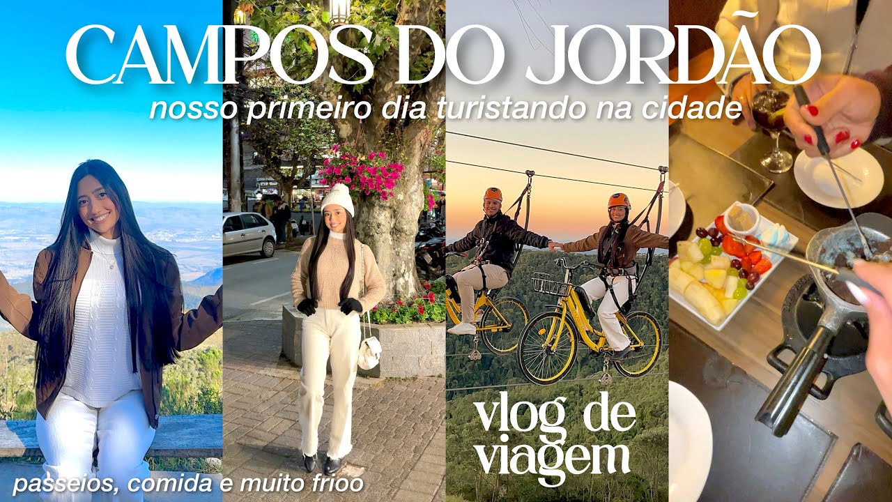 Viajando comigo para Campos do Jordão! Nosso primeiro dia turistando na cidade🧳🤍