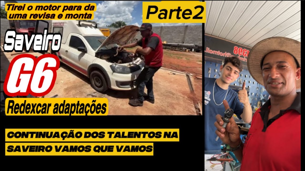 Saveiro G6 nova oficina móvel da Redexcar parte2 e lançamento do Lavajato e borracharias Redexcar