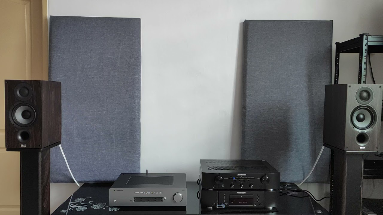ELAC Debut 2.0 DB52 pair with Marantz PM6007 sound demo