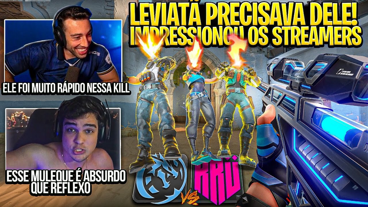 A LEVIATAN PRECISAVA DELE! O PRODÍGIO NEON SALVOU O TIME DA ELIMINAÇÃO? (LEV x KRU)