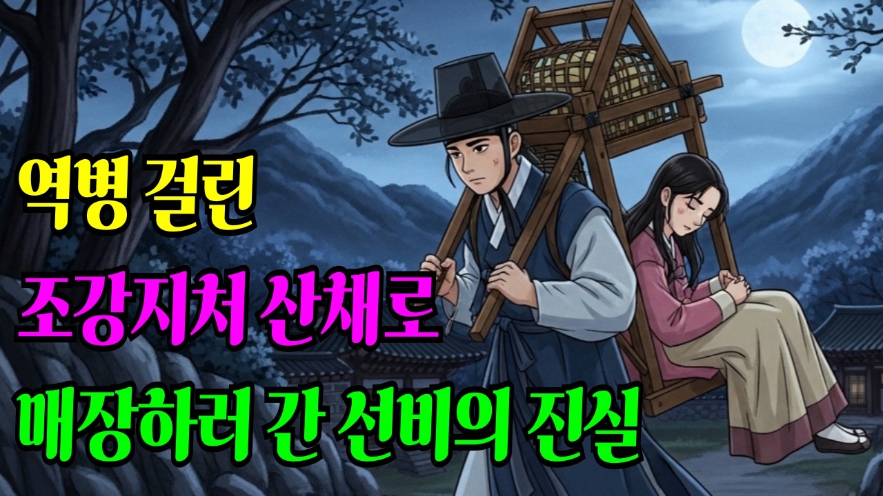 12년 헌신한 조강지처 역병 결렸다고 산채로 매장하러 간 선비의 진실 야담ㅣ오디오북ㅣ옛날이야기ㅣ장원급제