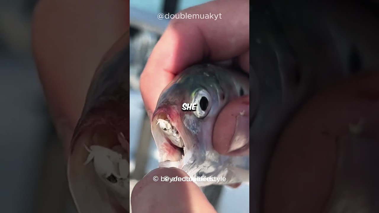 The Fish Tongue PARASITE 🐛🐋