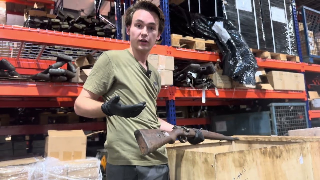 M1 Carbines Just Arrived at RTI! 1917 Pistols, 1917 Rifles, M1 Carbines, Mausers and More Unboxing