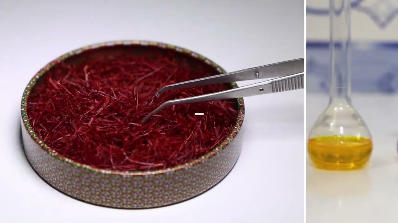 How our laboratory tests premium quality Afghan Saffron!