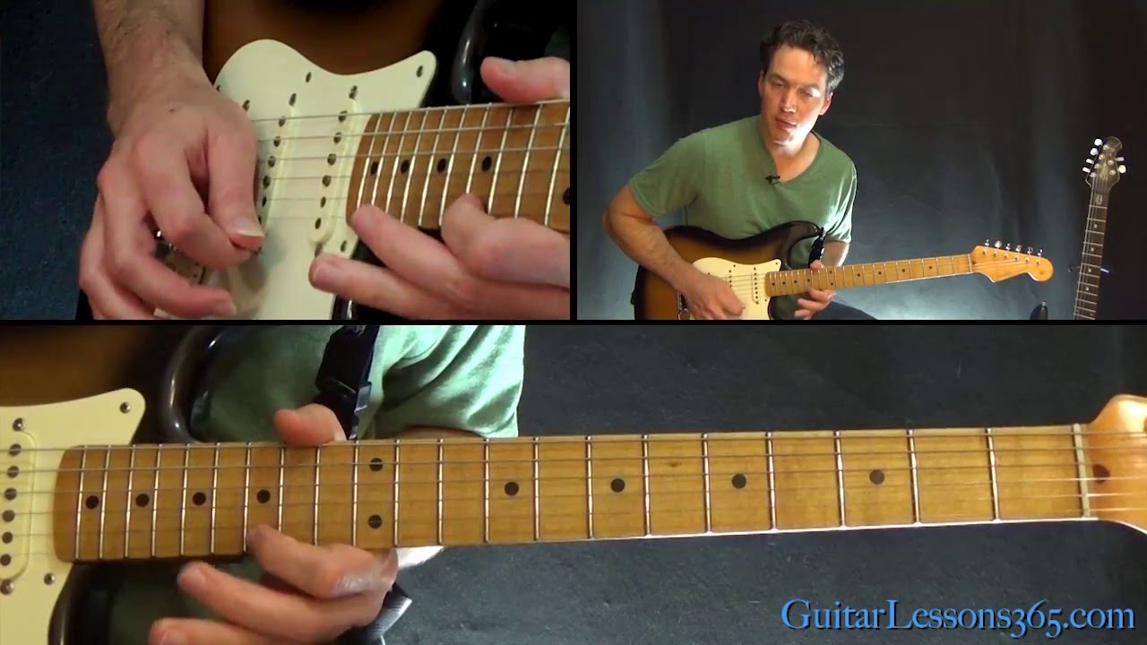 Lenny Guitar Lesson (Part 4) - Stevie Ray Vaughan