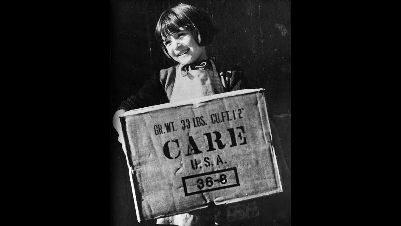 📦 CARE seit 1945 | Geschichte des CARE-Pakets