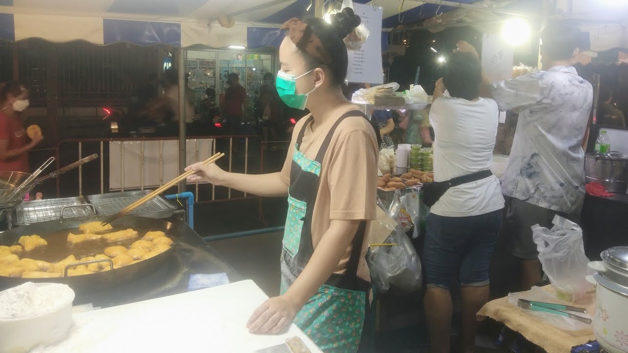 How to Recipe Deep Fried Dough Sticks - Thai called Pathongko ( ปาท่องโก๋ ) Thai street food 2023