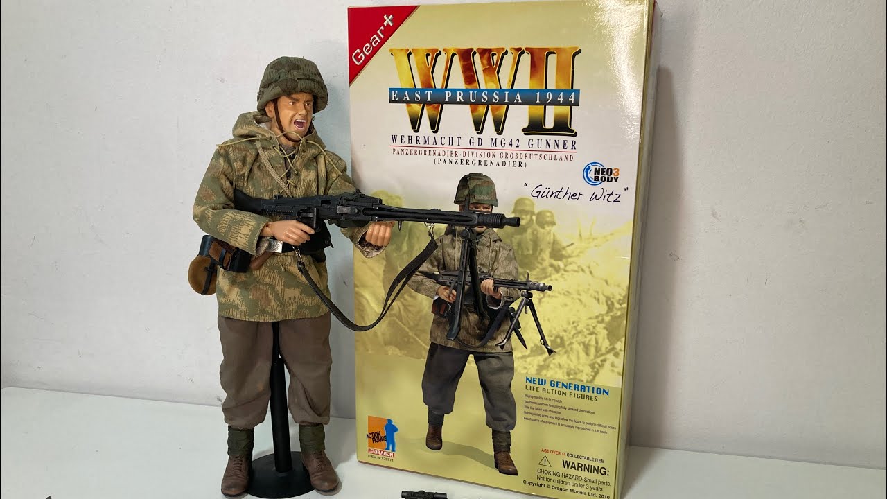 GÜNTHER WITZ - REF. 70771 - DRAGON MODELS WWII - 1/6 scale military figures